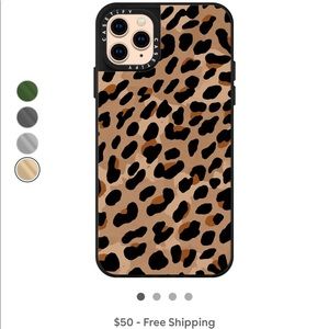 NWT casetify leopard iPhone 11 Pro Max case